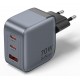 MOBILE CHARGER WALL 3PORT/70W FEXH0-EU VENTION