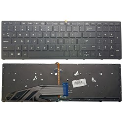 Klaviatūra HP ZBook 15 G3, G4, 17 G3, G4 (US) su pašvietimu