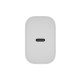 Natec Ribera USB Charger 1X USB-C 20W, White