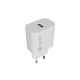 Natec Ribera USB Charger 1X USB-A 18W, White