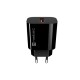 Natec Ribera USB Charger 1X USB-A 18W, Black