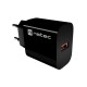 Natec Ribera USB Charger 1X USB-A 18W, Black