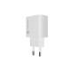 Natec Ribera USB Charger 1X USB-A + 1X USB-C 20W, White