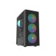 Fury PC Case | SHOBO SH8F ARGB | Black | Midi Tower