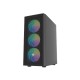 Fury PC Case | SHOBO SH8F ARGB | Black | Midi Tower