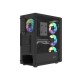 Fury PC Case | SHOBO SH8F ARGB | Black | Midi Tower