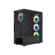 Fury PC Case | SHOBO SH8F ARGB | Black | Midi Tower