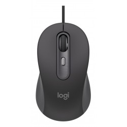 MOUSE USB OPTICAL M520/GRAPHITE 910-007511 LOGITECH