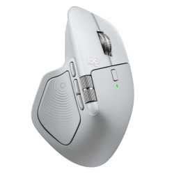 MOUSE USB WRL MX MASTER 4/WH/SILVER 910-007576 LOGITECH