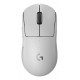 MOUSE USB WRL PRO X SUPERLIGHT/WHITE 910-006639 LOGITECH
