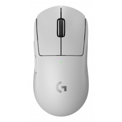 MOUSE USB WRL PRO X SUPERLIGHT/WHITE 910-006639 LOGITECH