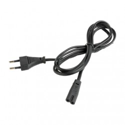 Cablexpert | Power cord (C7), VDE approved | Black | CEE 7/16 to C7