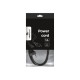 Cablexpert | Power cord (C7), VDE approved | Black | CEE 7/16 to C7