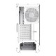 Gamemax Case | CLAW 460 WH | ATX