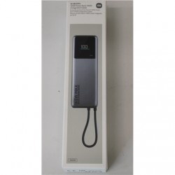 SALE OUT. Xiaomi | 165W Power Bank (Integrated Cable) | 10000 mAh | USB-C | Gray | DEMO