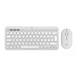 KEYBOARD +MOUSE COMBO PEBBLE 2/WHITE 920-012240 LOGITECH