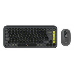 KEYBOARD +MOUSE COMBO POP ICON/GR/GREEN 920-013140 LOGITECH