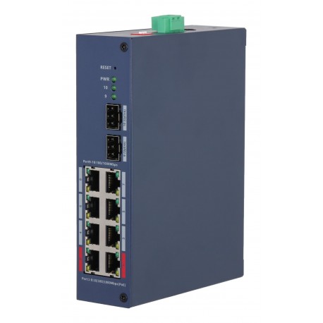 Switch|DAHUA|CHS4210-8GT-110|Switch type Managed|Switch layer L2|CHS4210-8GT-110