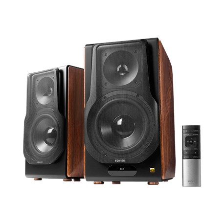 Edifier Premium 2.0 Speaker System | S3000MK II | Bluetooth | Wireless connection | Brown