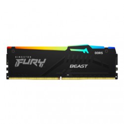 Kingston KF564C32BBEA-16 16GB 6400MT/s DDR5 CL32 DIMM FURY Beast Black RGB EXPO | Kingston