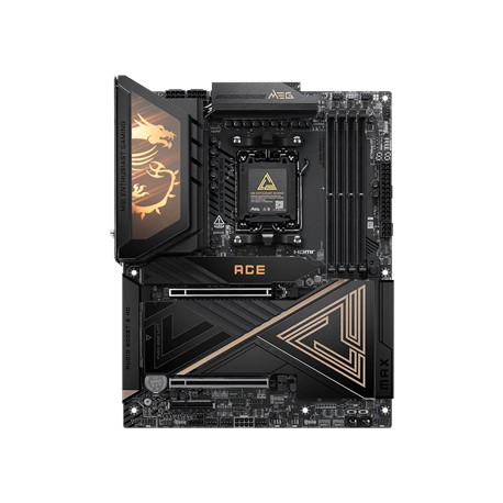 MSI MEG X870E ACE MAX | Processor family AMD | Processor socket AM5 | DDR5 | Supported hard disk drive interfaces SATA, M.2 | Nu