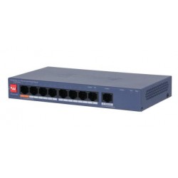 Switch|DAHUA|CS4009-8ET1GT-60|Switch type Managed|Switch layer L2|9xRJ-45 ports|RJ-45 Ports Type Gigabit Ethernet (10/100/1000)|