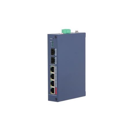 Switch|DAHUA|CHS4206-4ET-90|Switch type Managed|Switch layer L2|Form factor Desktop|4xRJ-45 ports|RJ-45 Ports Type Fast Ethernet