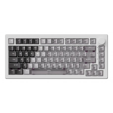 KEYBOARD USB-C 5075 V3-HE/WHITE 006-075-086-060-062 AKKO