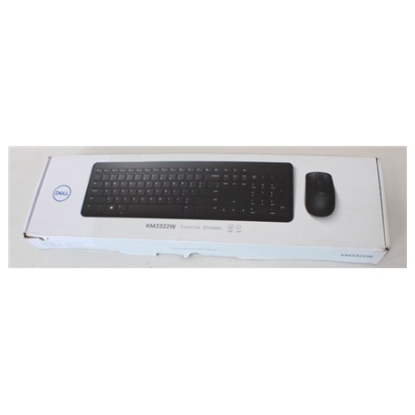 SALE OUT. | Dell | Keyboard and Mouse | KM3322W | Keyboard and Mouse Set | Wireless | Batteries included | Wireless connection |
