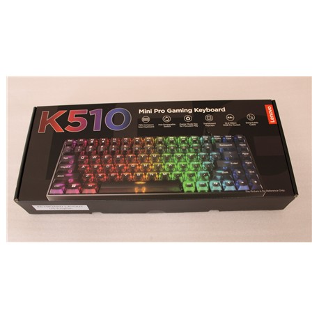 SALE OUT. Lenovo Legion K510 Mini Pro | Gaming Keyboard | Wired | US English | DEMO