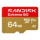 MEMORY MICRO SDXC 64GB UHS-I/SDSQXGN-064G-GN6MN SANDISK
