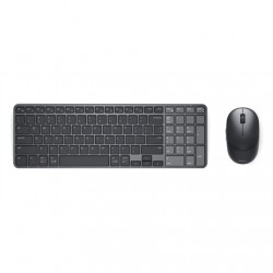 Dell Pro 7 Rechargeable Compact Keyboard and Mouse - KM746 | Keyboard and Mouse Set | Wireless | Bluetooth | US International | 