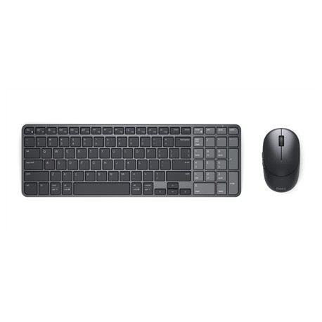 Dell Pro 7 Rechargeable Compact Keyboard and Mouse - KM746 | Keyboard and Mouse Set | Wireless | Bluetooth | US International | 