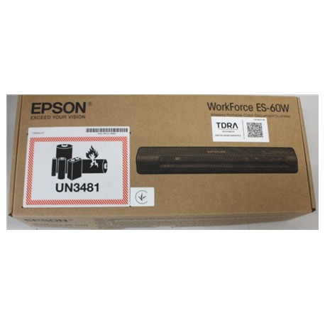 SALE OUT. EPSON | Wireless Mobile Scanner | WorkForce ES-60W | Colour | UNPACKED | Document