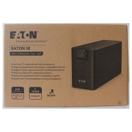 SALE OUT. Eaton UPS 5E Gen2 700I IEC | Eaton | UPS | 5E Gen2 700I IEC | 700 VA | 360 W | DAMAGED INNER PACKAGING