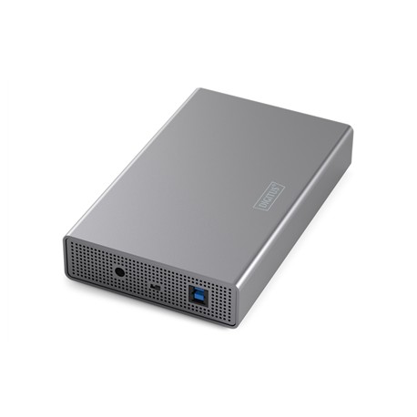 Digitus USB 3.0 hard disk enclosure, 3.5", SATA, 16TB, aluminum | DA-71106-1