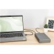 Digitus USB 3.0 hard disk enclosure, 3.5", SATA, 16TB, aluminum | DA-71106-1