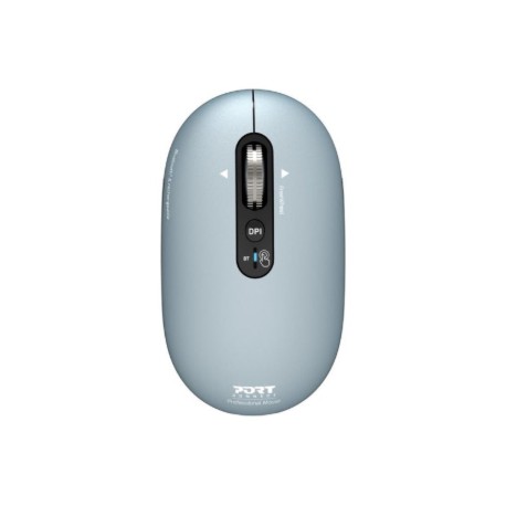 PORT CONNECT Mouse | PURE MAC | Wireless | Bluetooth | Pastel Blue