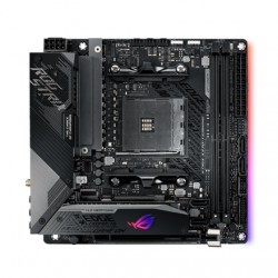 Asus ROG STRIX X570-I GAMING | Processor family AMD | Processor socket AM4 | DDR4 | Supported hard disk drive interfaces SATA, M