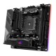 Asus ROG STRIX X570-I GAMING | Processor family AMD | Processor socket AM4 | DDR4 | Supported hard disk drive interfaces SATA, M