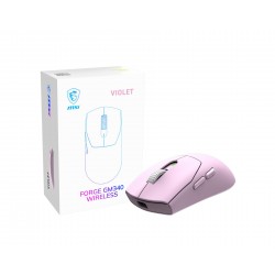 MOUSE USB OPTICAL WRL GAMING/FORGE GM340 WRL VIOLET MSI