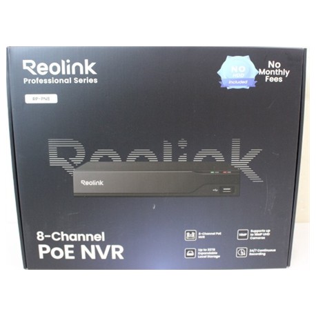 SALE OUT. Reolink RP-PN8 12-Channel* PoE NVR for 24/7 Continuous Recording | Reolink 12-Channel PoE NVR for 24/7 Continuous Reco