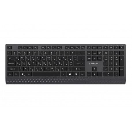 KEYBOARD MULTIMEDIA USB CYRILL/BLACK KB-MCH-06-CYRL GEMBIRD