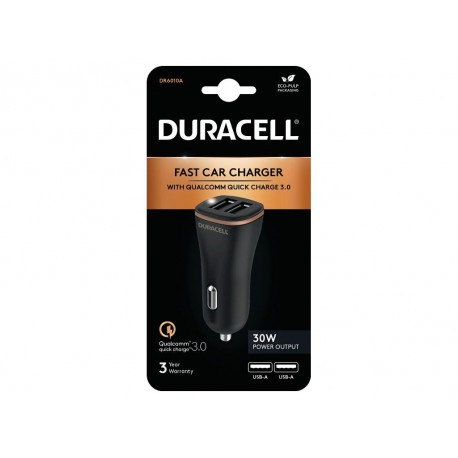 MOBILE CHARGER CAR USB/2P DR6010A DURACELL