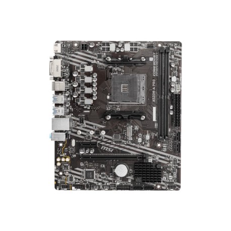MSI | A520M-A PRO | Processor family AMD | Processor socket AM4 | DDR4 | Memory slots 2 | Chipset AMD A | Micro ATX