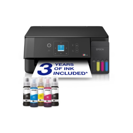 Epson EcoTank | L3360 | Inkjet | Colour | Multifuction Printer | A4 | Wi-Fi | Black