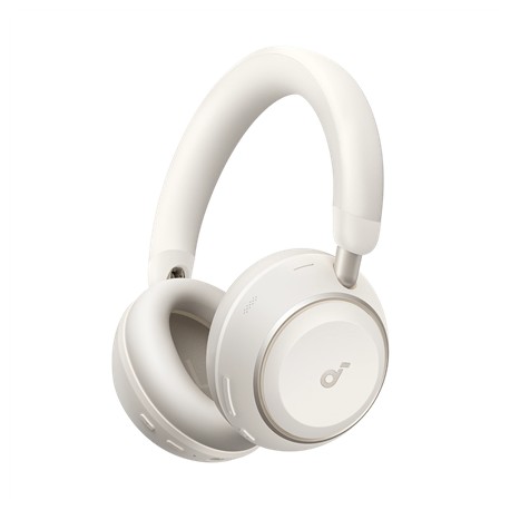 Anker Soundcore | Foldable Headphones | Space 2 | Bluetooth | Over-ear | Microphone | White | Noise reduction | Wireless
