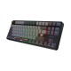 Fury Kanabo K6 | Gaming Keyboard | Wired | US | Linear | Black/Gray