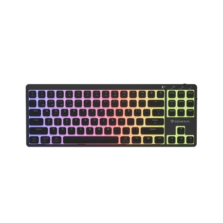 Genesis Thor 430 TKL | Gaming Keyboard | Wireless | Bluetooth | US | Linear | Black