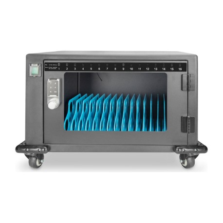 Digitus | DN-45007 Charging Trolley for 16 Notebooks/Tablets up to 14 inch, USB- C